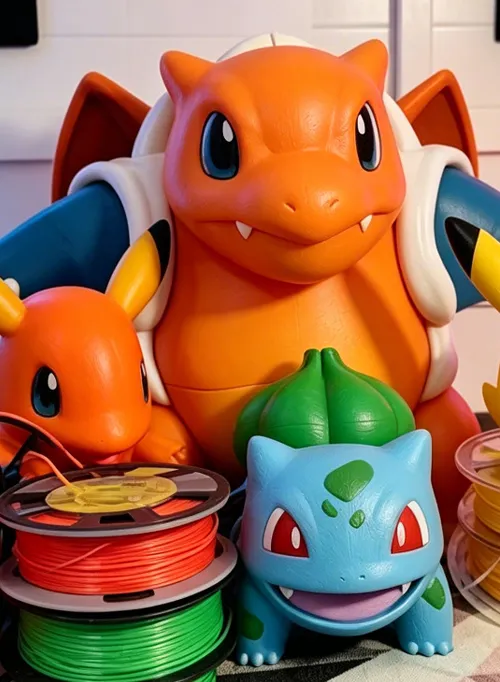 Shanghai Janton 3D Printing Materials Help Precisely Recreate Pok&eacute;mon Figures