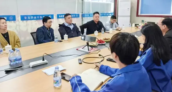 Party Secretary Mao of Luodian Town and his delegation visited to inspect and provide guidance on the work.