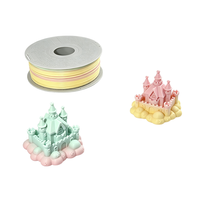 Rainbow PLA Filament（Gradient Color）