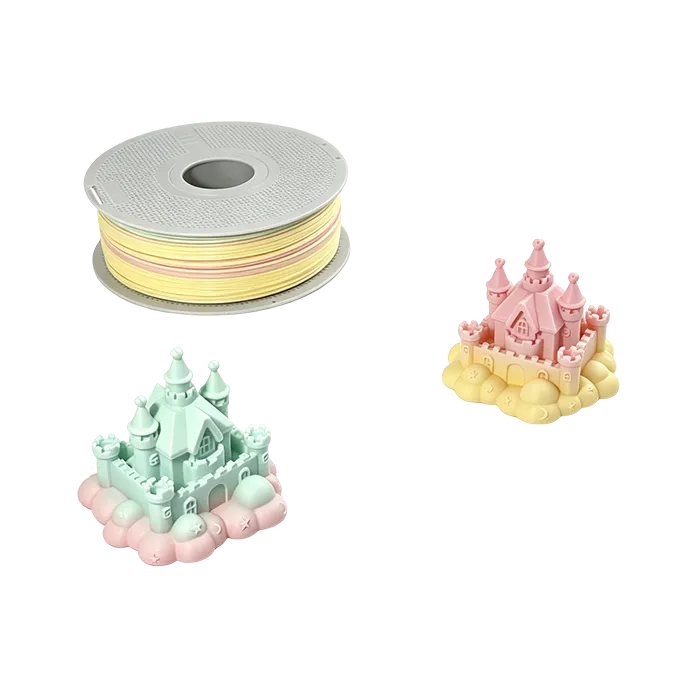 Rainbow PLA Filament（Gradient Color）