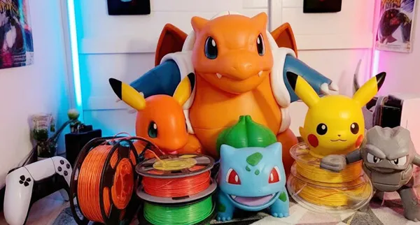 Shanghai Janton 3D Printing Materials Help Precisely Recreate Pok&eacute;mon Figures