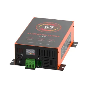 PTBC 65A AC to DC RV Converter Battery Charger for Camper Trailer Power System
