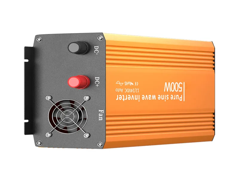 PTGPI 500W Auto-Sensing 12V 24V DC Power Inverter