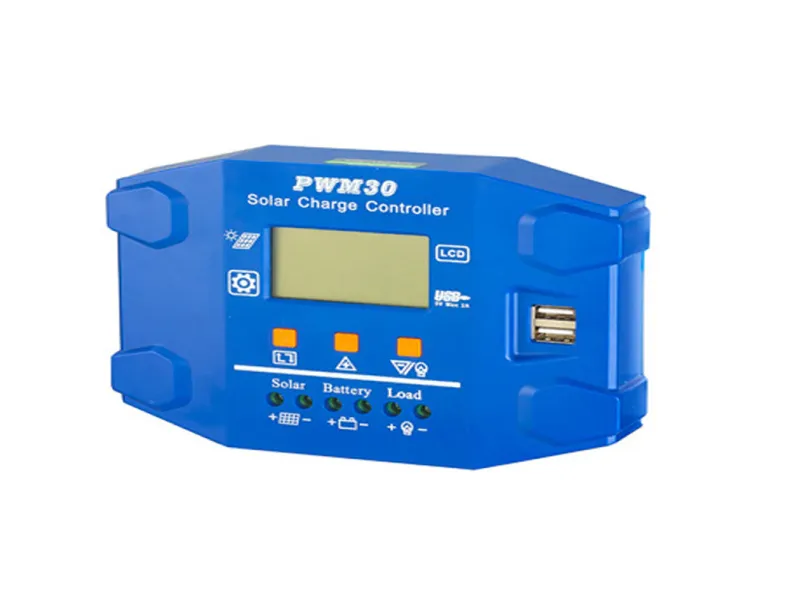PWM 30A Solar Charge Controller 12V24V Auto Voltage Regulator