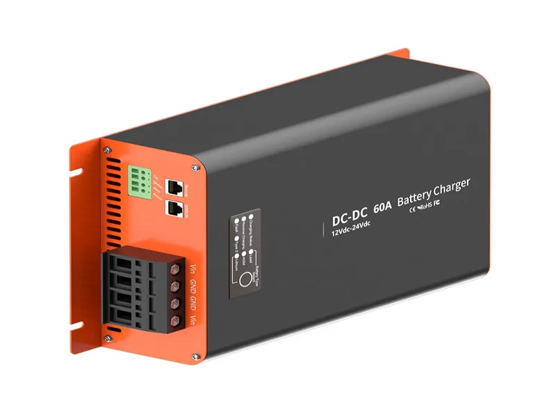 PTDC 60A DC to DC Dual Battery Charger 1224V to 12V Smart Dual Battery Charging System