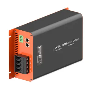 PTDC 12V 120A DC-DC Dual Battery Charger 12V to 12V On-Board Battery Charger for RV, Truck & Off-Grid Systems