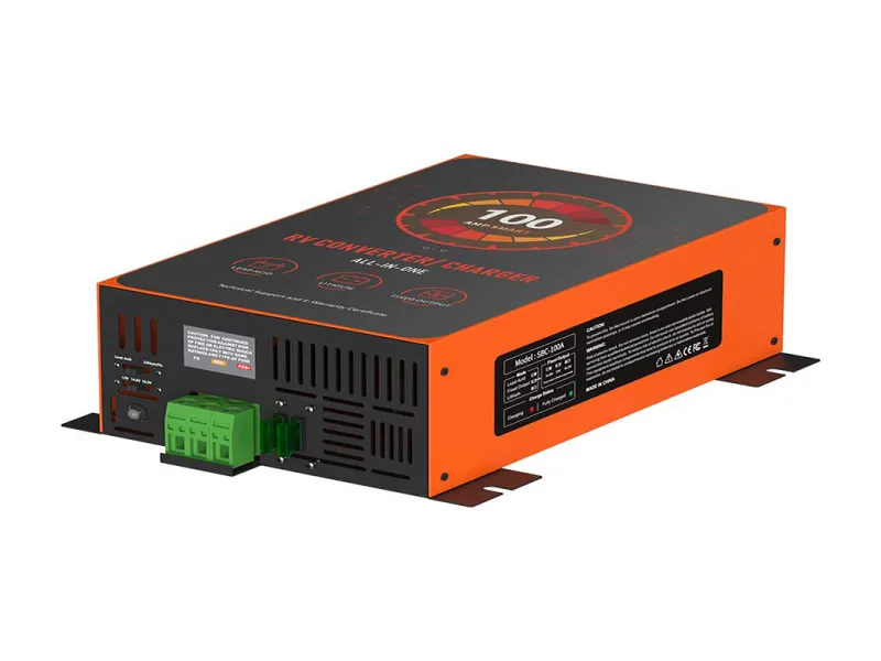 PTBC 100A AC to DC RV Converter Battery Charger for Camper Trailer Power System