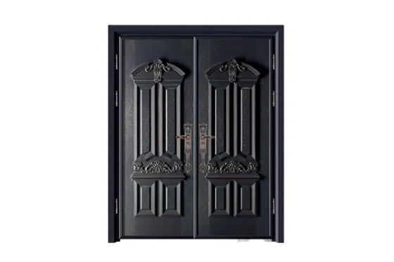 Cast aluminum splicing card door