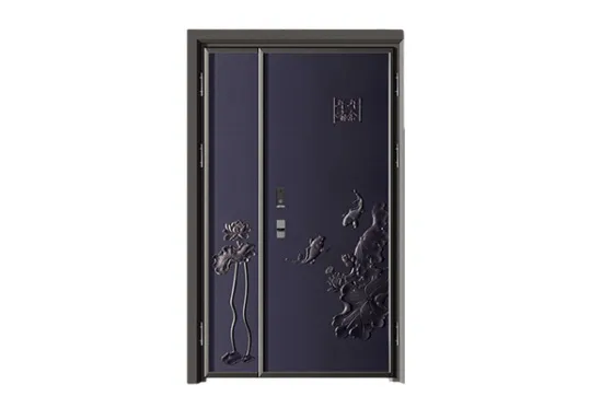Precision-carved explosion-proof cast aluminum door