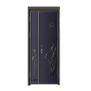 Precision-carved explosion-proof cast aluminum door