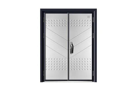 Precision-carved explosion-proof cast aluminum door