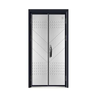 Precision-carved explosion-proof cast aluminum door
