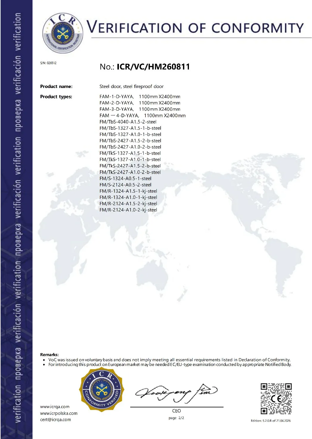 CE Certification