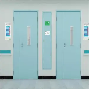 Steel Security Door with Flap