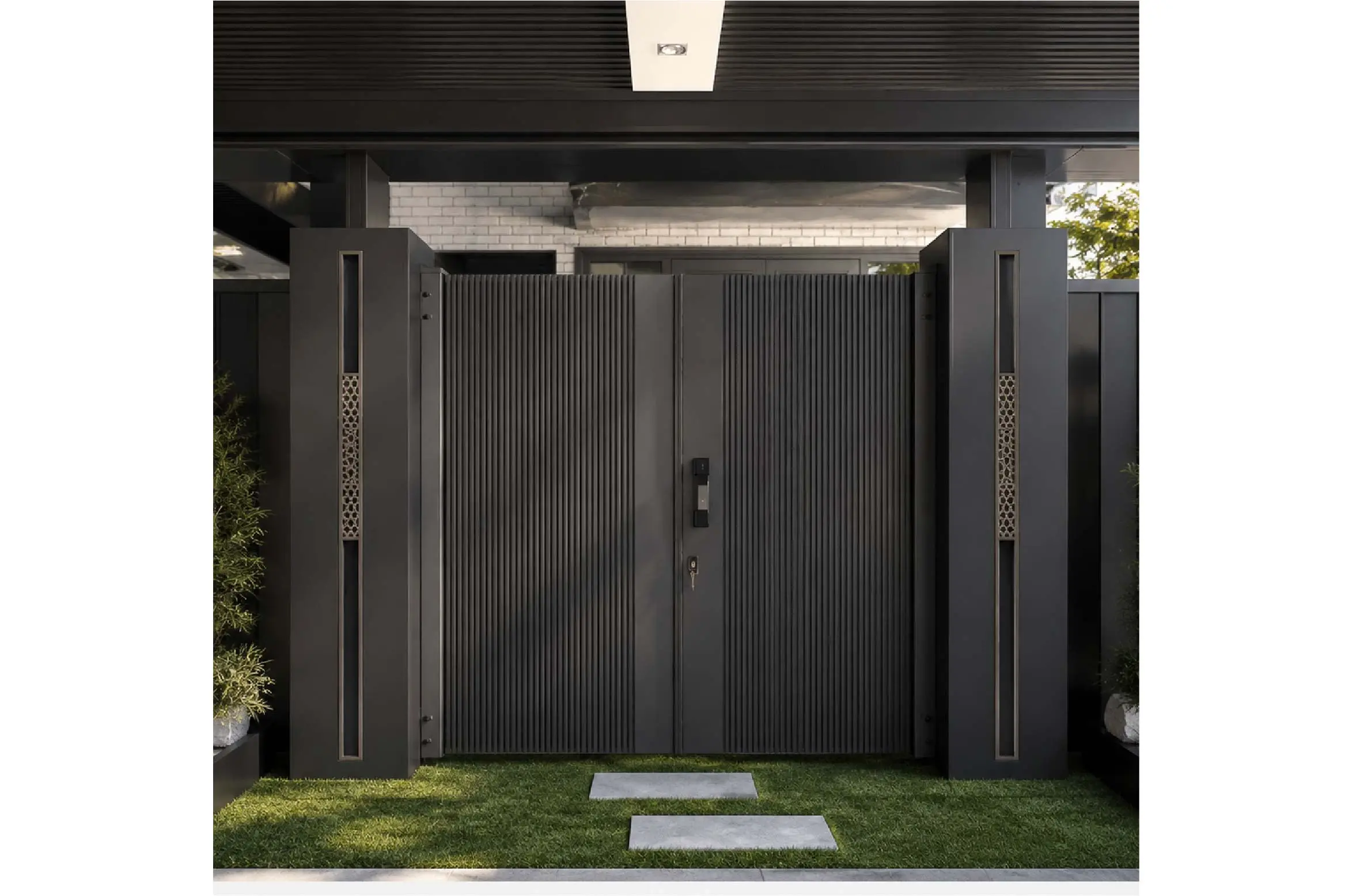 courtyard gate