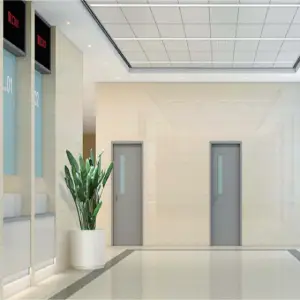 Steel single-leaf fire door