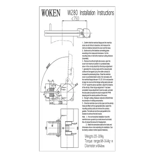 Lid opening balancing device W280