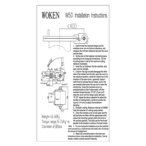 Manhole balancer W50