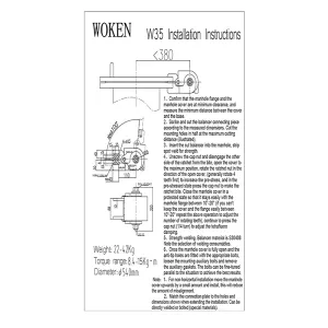 Manhole damper W35