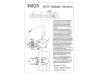Tank cover damping hinge W200