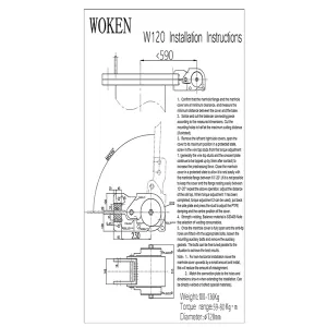 Manhole cover balancer W120