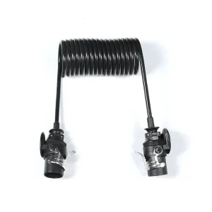 Flexible trailer conduit