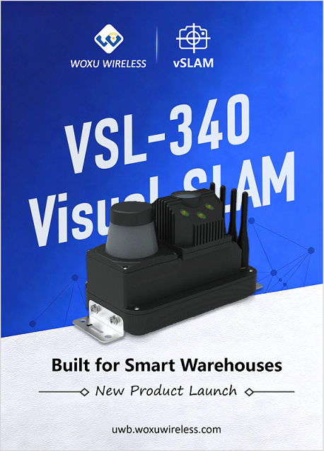 VSL-340 visual SLAM gateway for forklift positioning