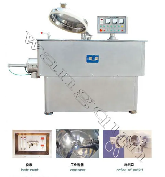 GHL Series High Efficiency Damp Mixing Granulator