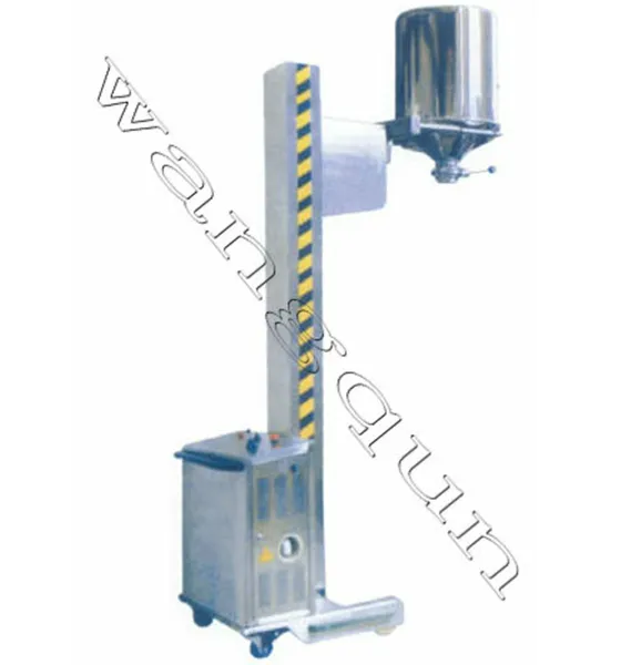 Mobile lifting feeder
