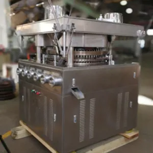 High-capacity rotary tablet press