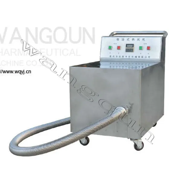 Mobile hot air blower
