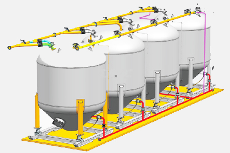 Cement Tank Load System