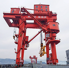 Fujian Chitan Power Plant gantry crane  safe   monitoring system project