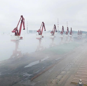Weihai Port choose WTAU safety monitoring system for their portal crane