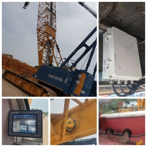 Wtau brand Load Moment Indicator System Supplied for Sarens 150t Sany SCC1500 crawler crane