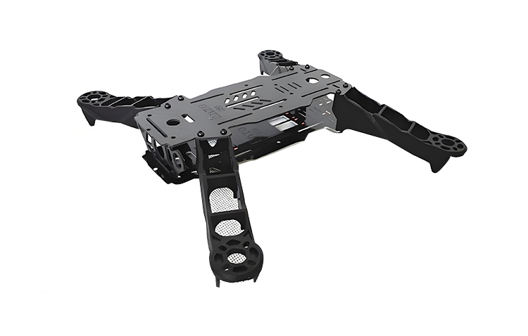 Carbon fiber drone rack