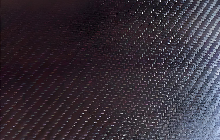 Carbon fiber woven fabric