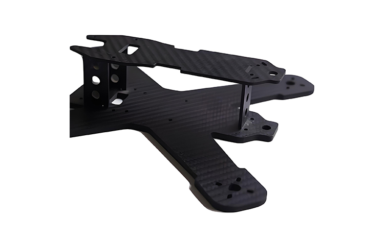 Carbon fiber drone rack