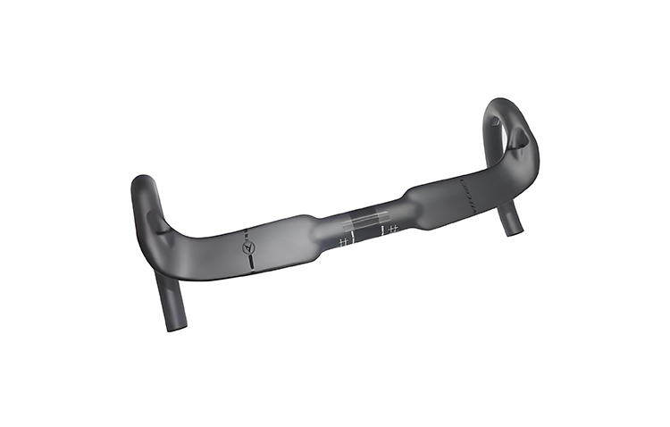 Carbon fiber bicycle handlebars