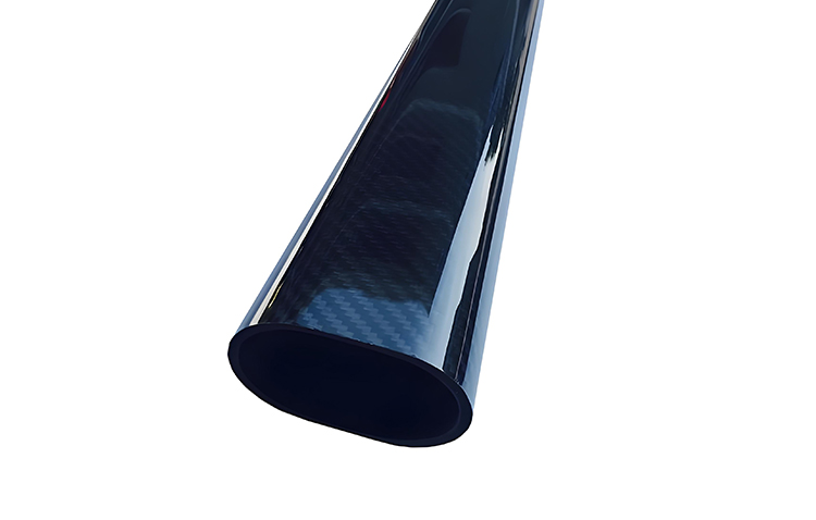 Carbon fiber elliptical tube
