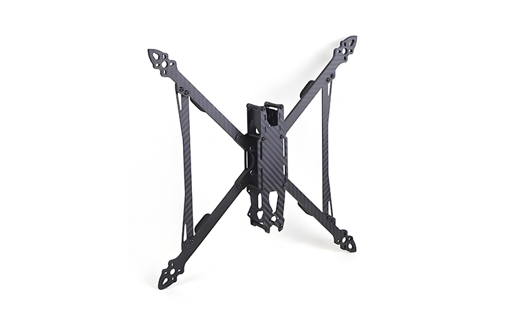 Carbon fiber drone rack