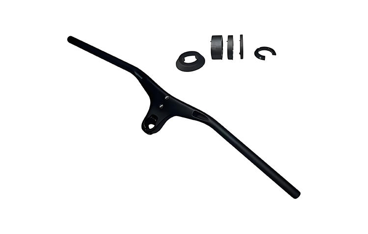 Carbon fiber bicycle handlebars