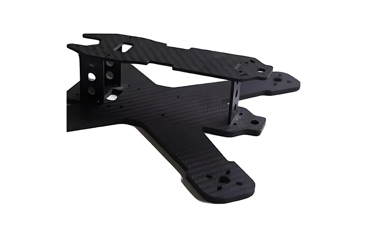 Carbon fiber drone rack