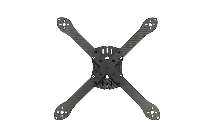 Carbon fiber drone rack
