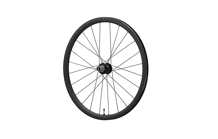 Carbon fiber bicycle wheelset
