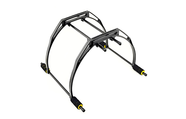 Carbon fiber drone landing gear