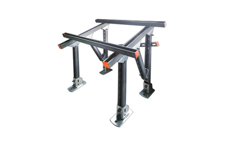 Carbon fiber wind power bracket