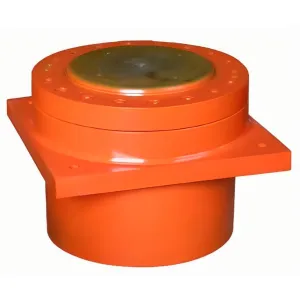 Hot press oil cylinder