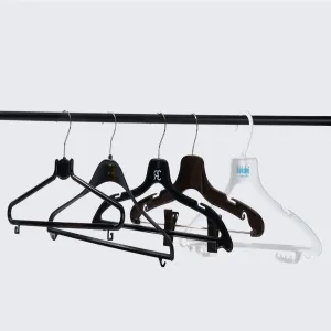 Luxury Five-Star Guest Room Garment Hanger Collection