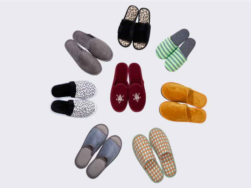 Deluxe Boutique Homestay Disposable Guest Slippers